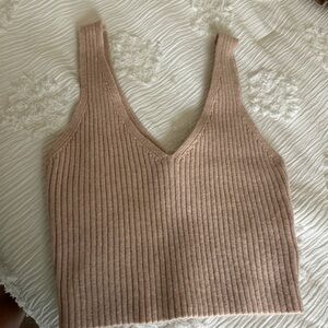 Knit cami top